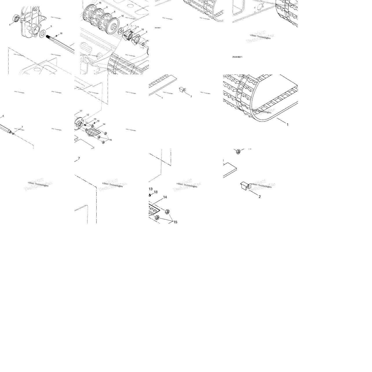 Drive Axle And Track