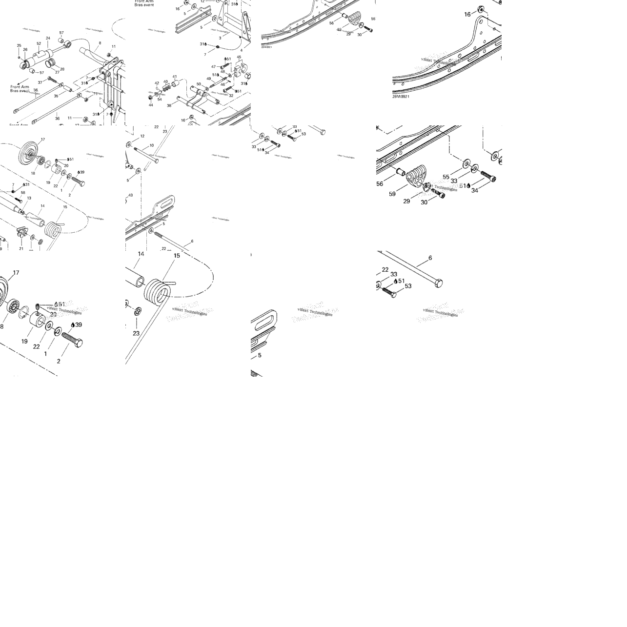 Rear Arm, Rear Suspension