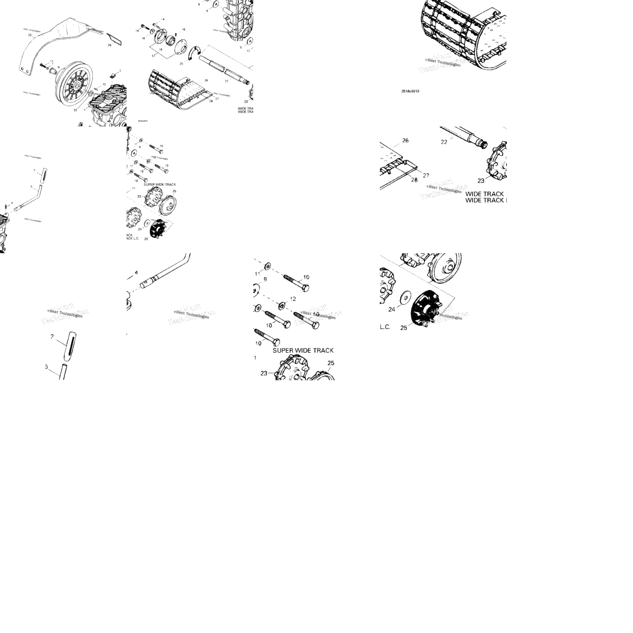 Drive Axle, Track And Belt Guard