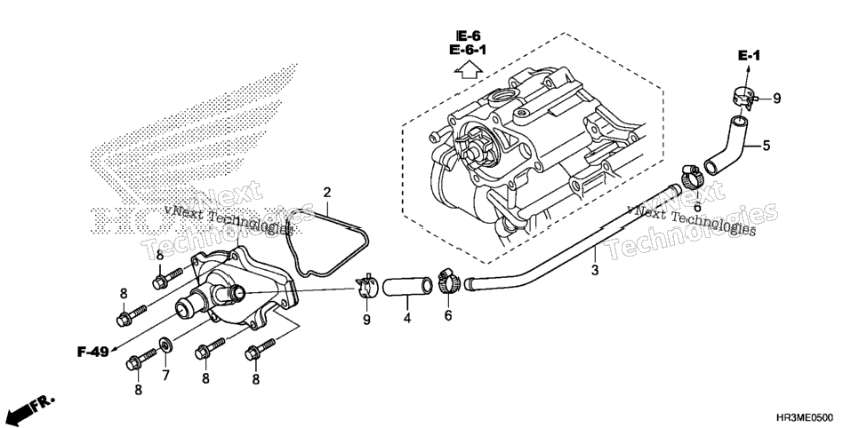 Water Pump Cover