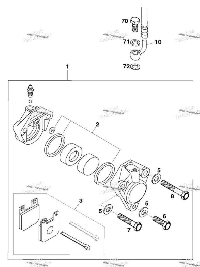 Brake Caliper Front