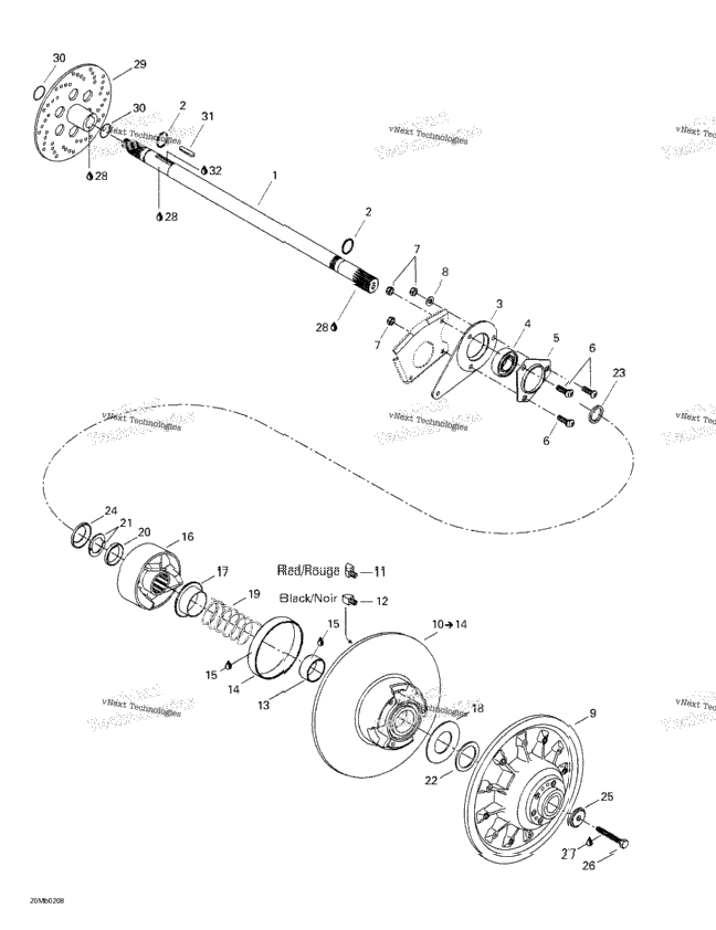 Driven Pulley
