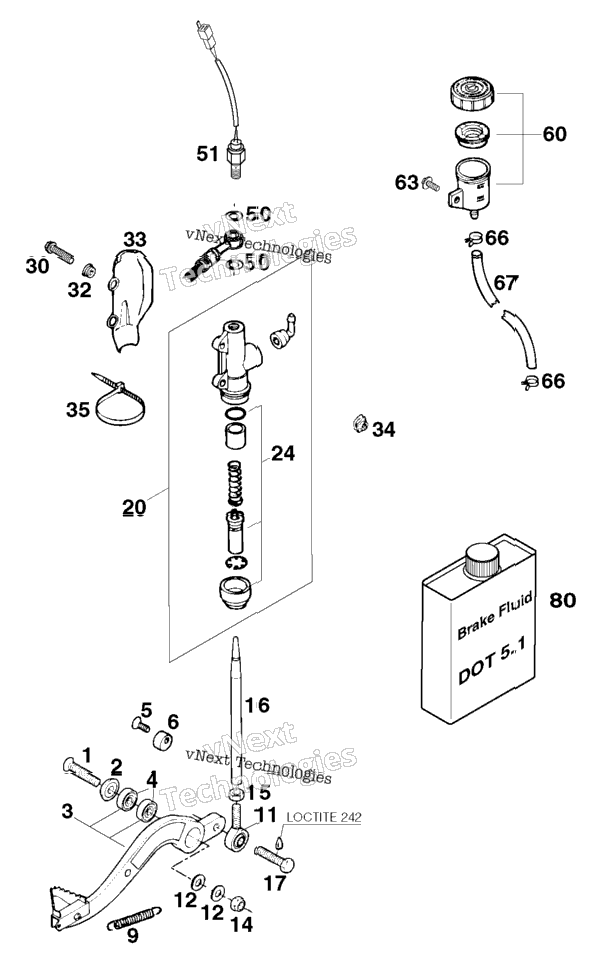Rear Brake Control