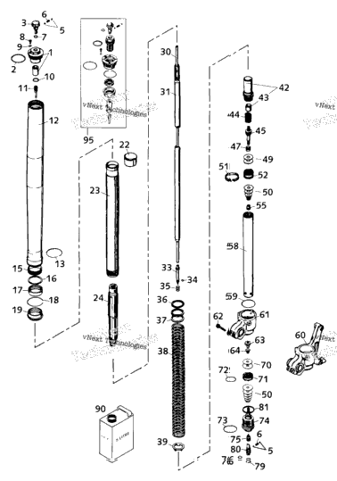 Fork Legs Usd 43