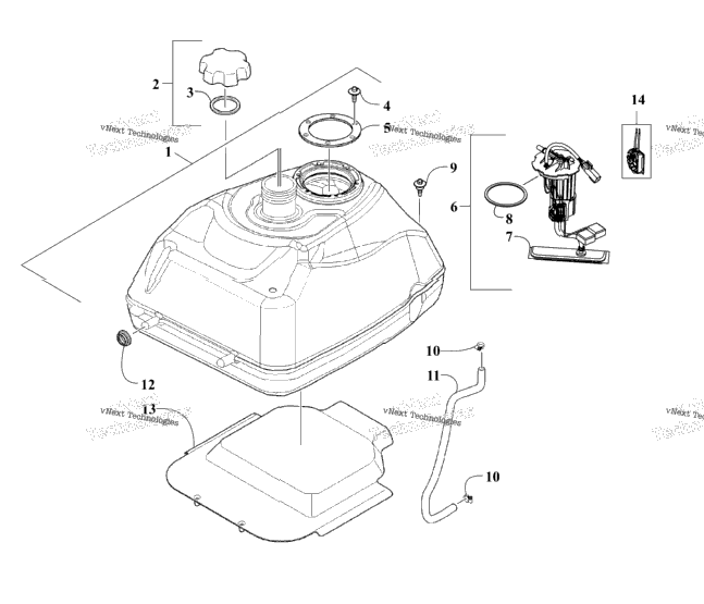 Gas Tank Assembly