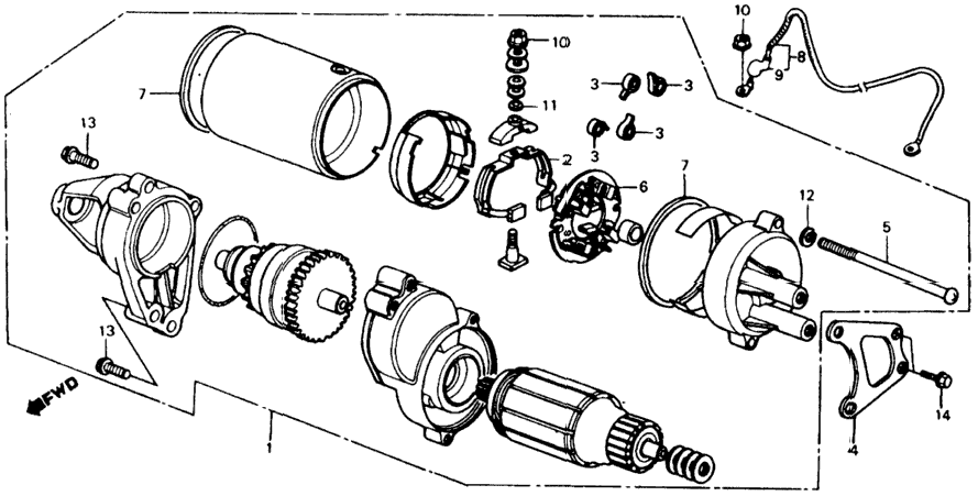 STARTER MOTOR