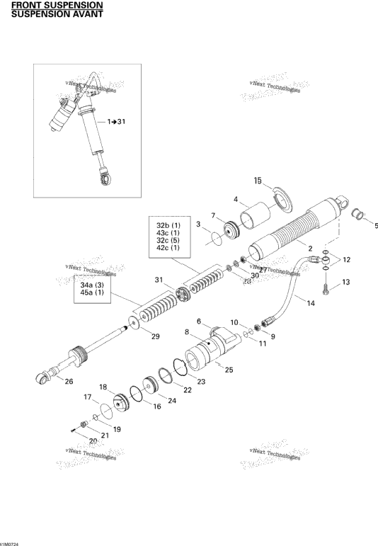 Take Apart Shock, Front