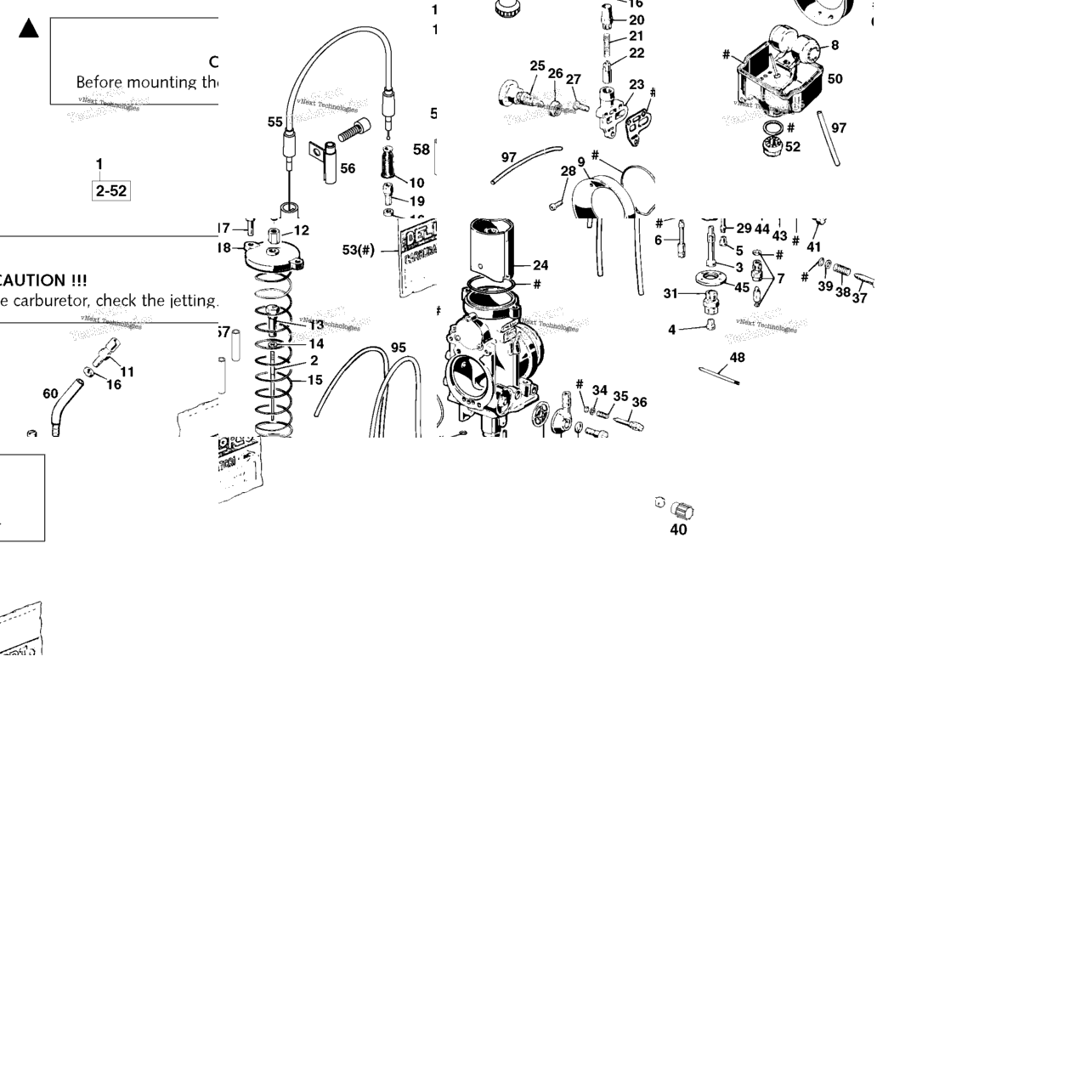 Carburetor Dell Orto 38/40