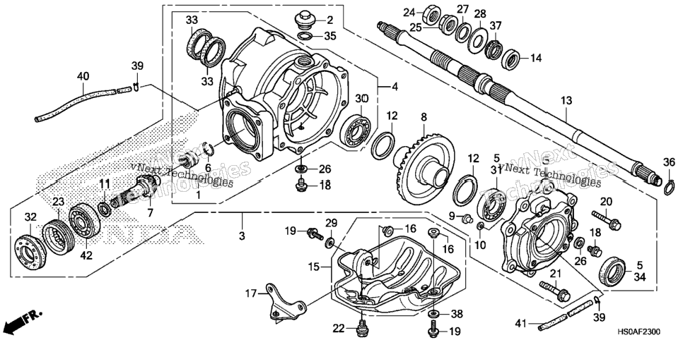 Rear Final Gear