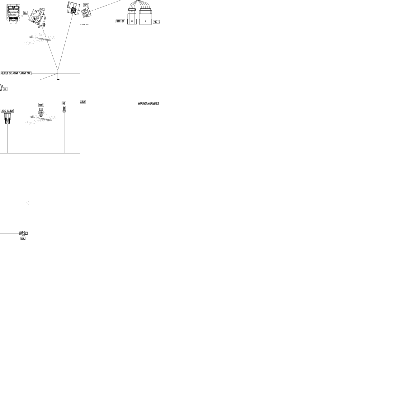 Electric - Hood Wiring Harness - 515179762