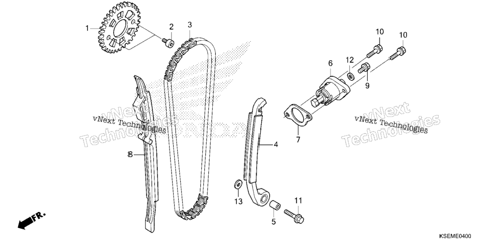 Cam Chain@Tensioner
