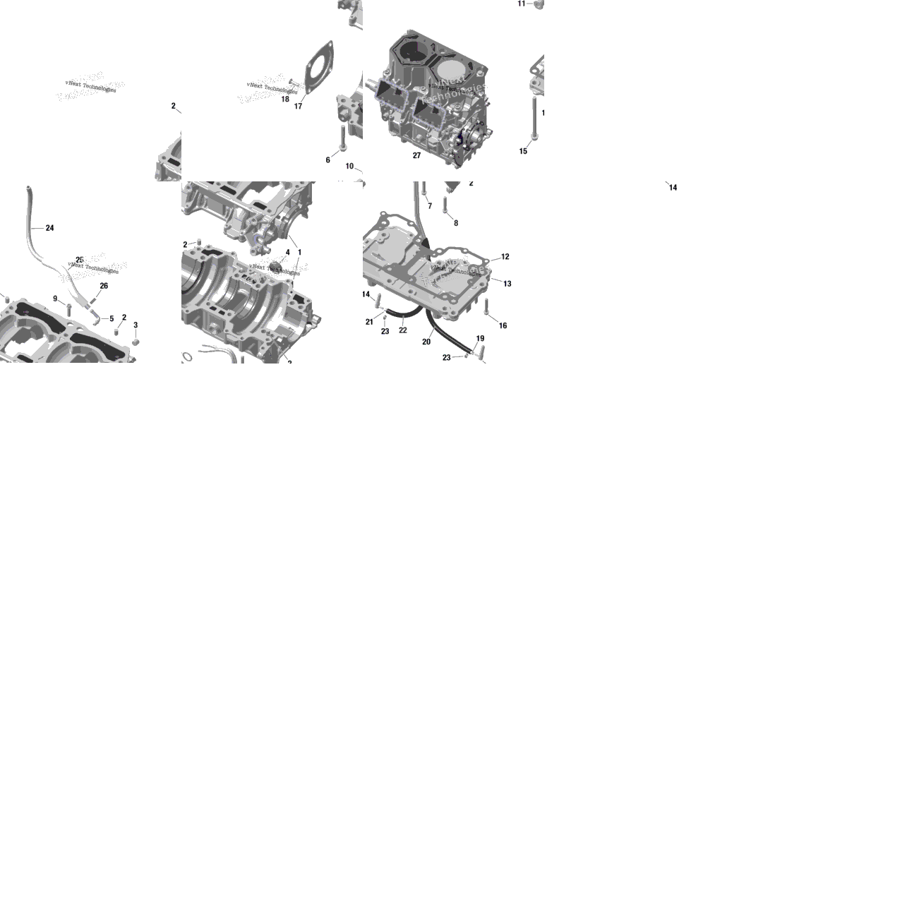 Rotax - Crankcase