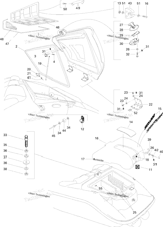 Engine Compartment Speedster