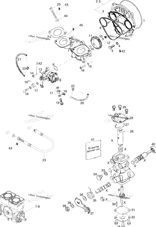 Oil Injection Pump And Rotary Valve