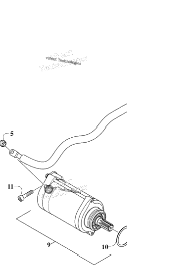 Battery And Starter Assembly