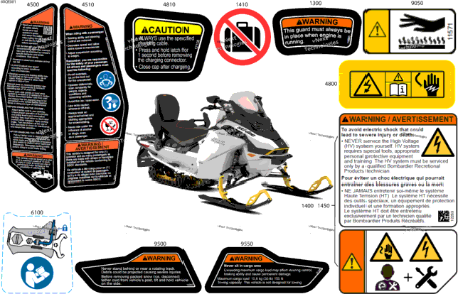 Body - Warning Decals