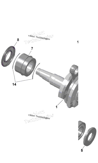 Rotax - Crankshaft And Pistons
