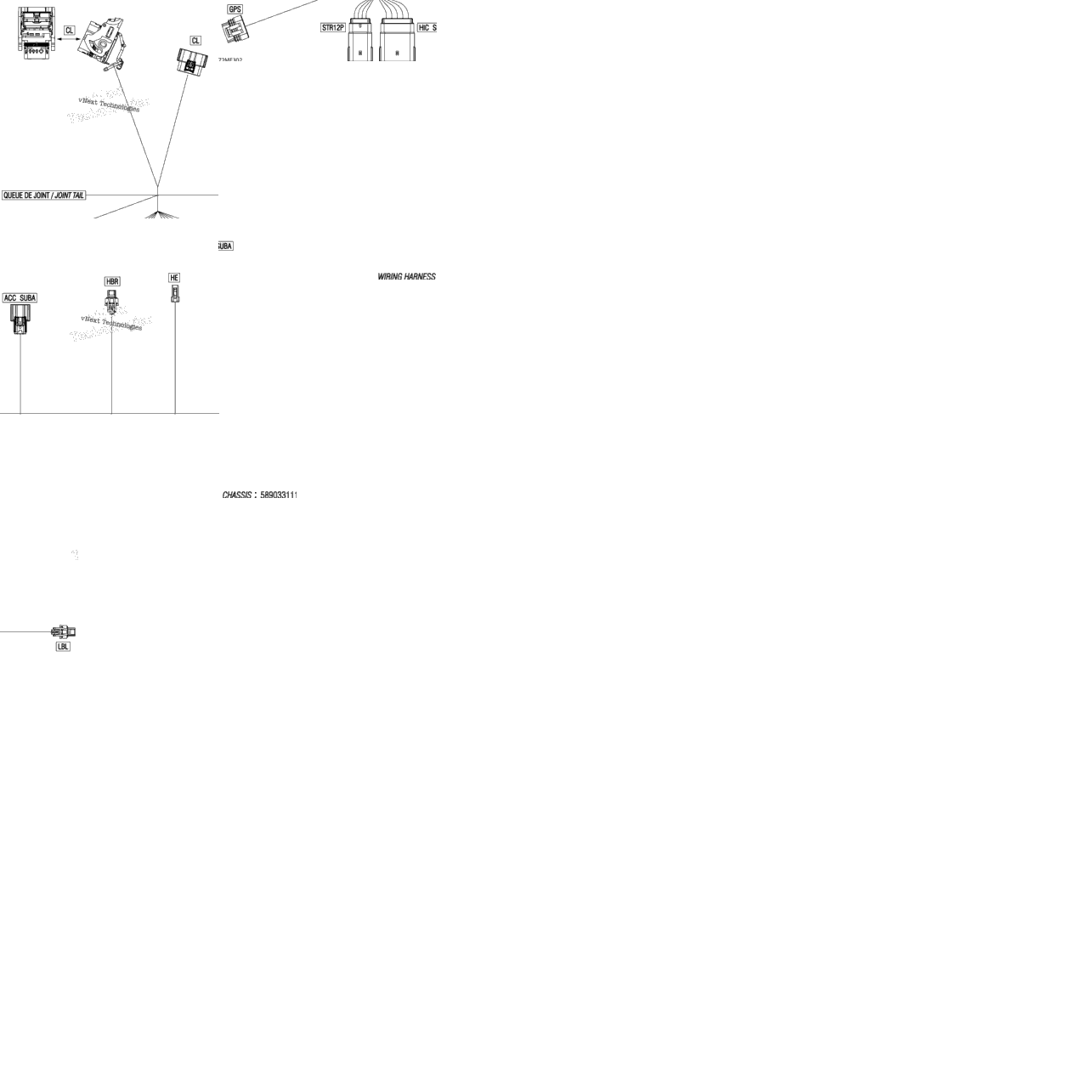 Electric - Hood Wiring Harness - 515179763