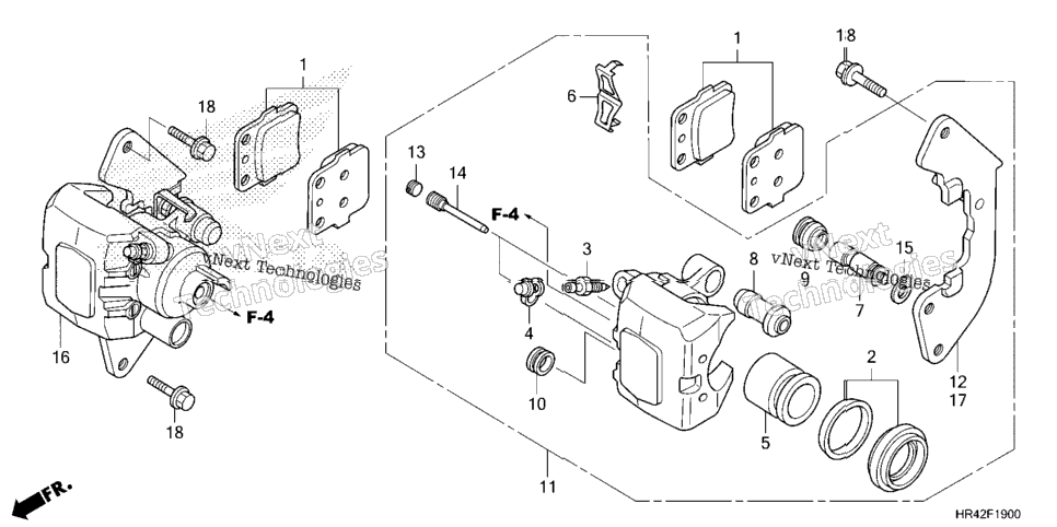 Front Brake Caliper