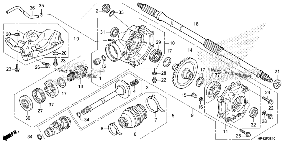 Rear Final Gear
