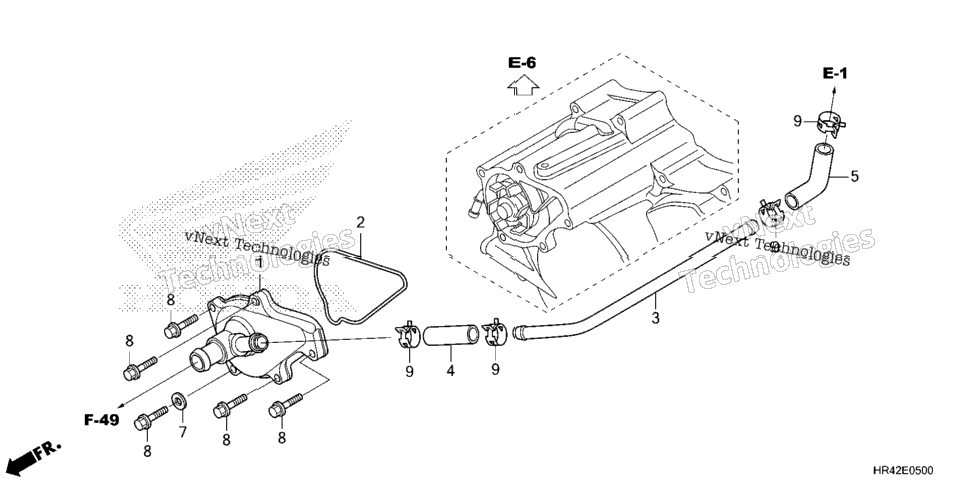 Water Pump Cover