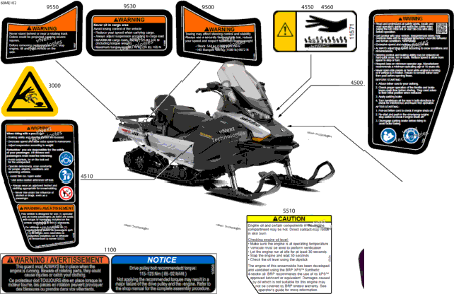 Body - Warning Decals