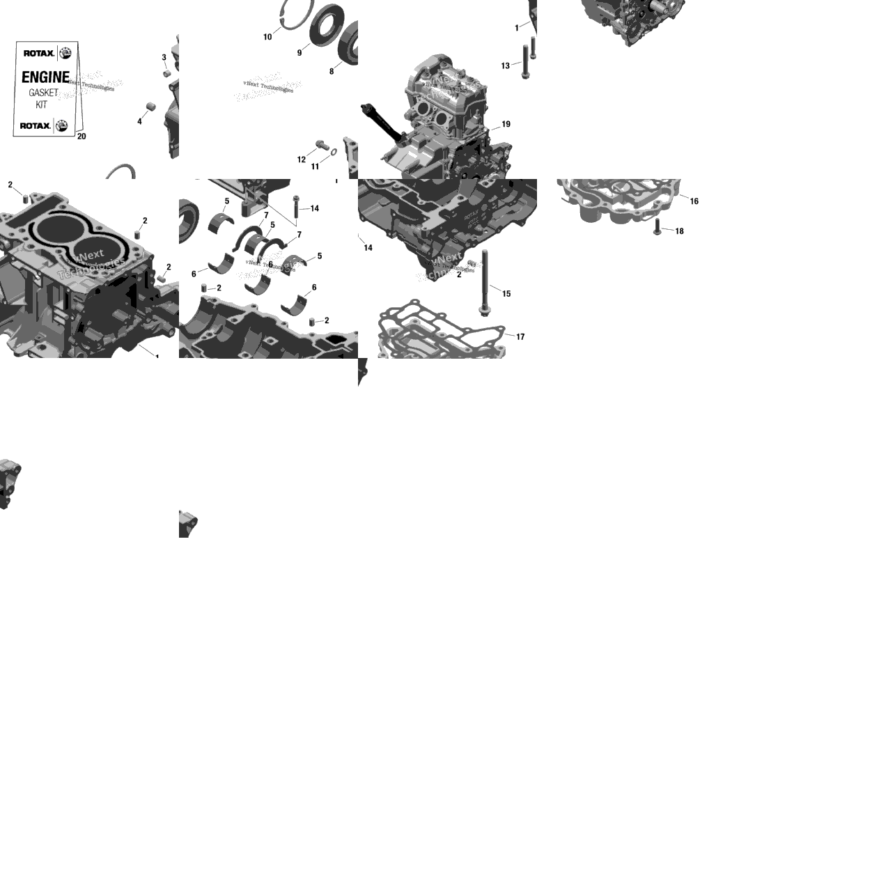 Rotax - Crankcase