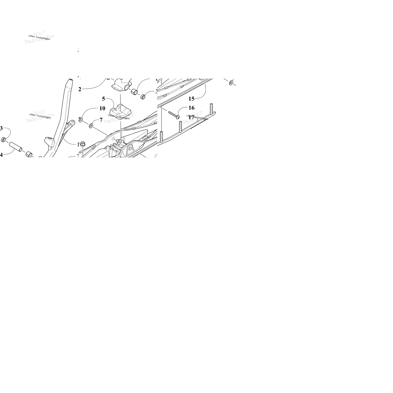 Ski And Spindle Assembly