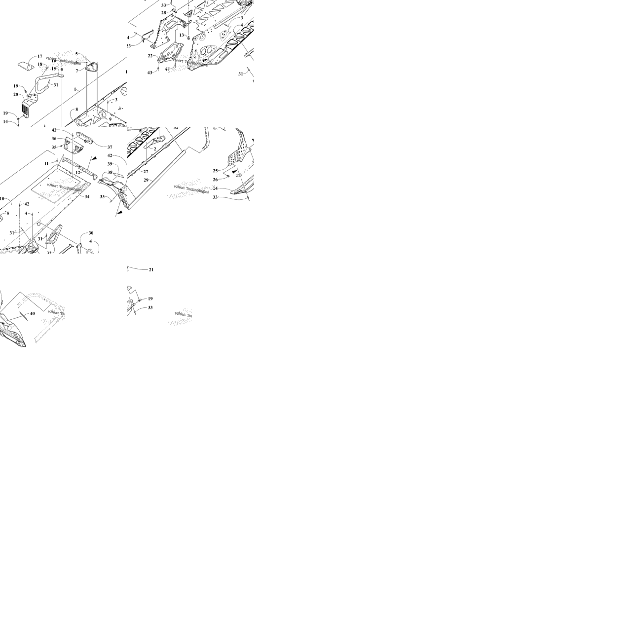 Tunnel And Snowflap Assembly