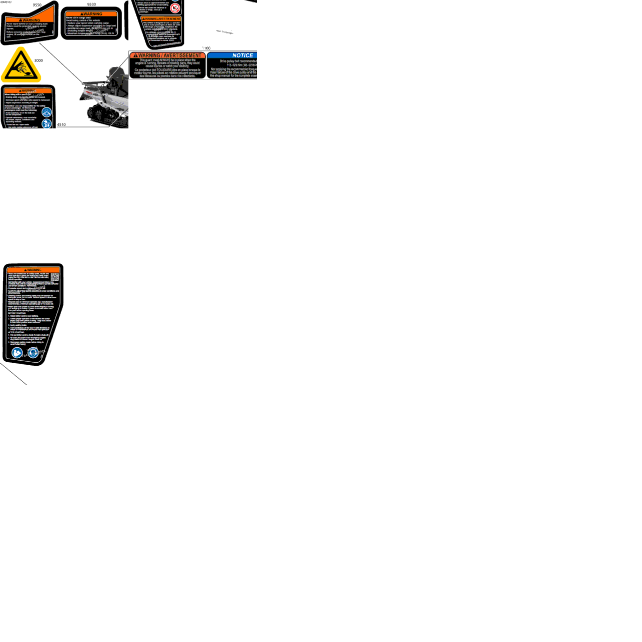 Body - Warning Decals