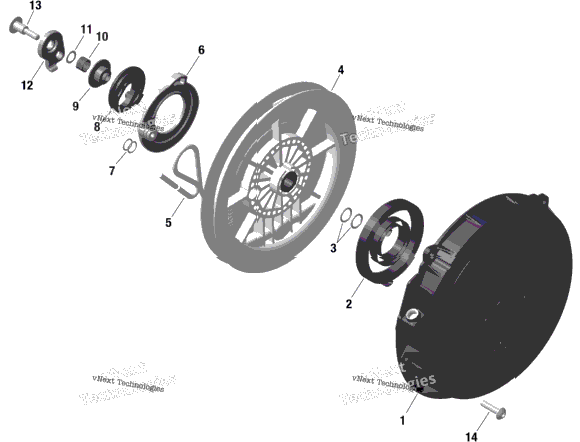 Rotax - Rewind Starter