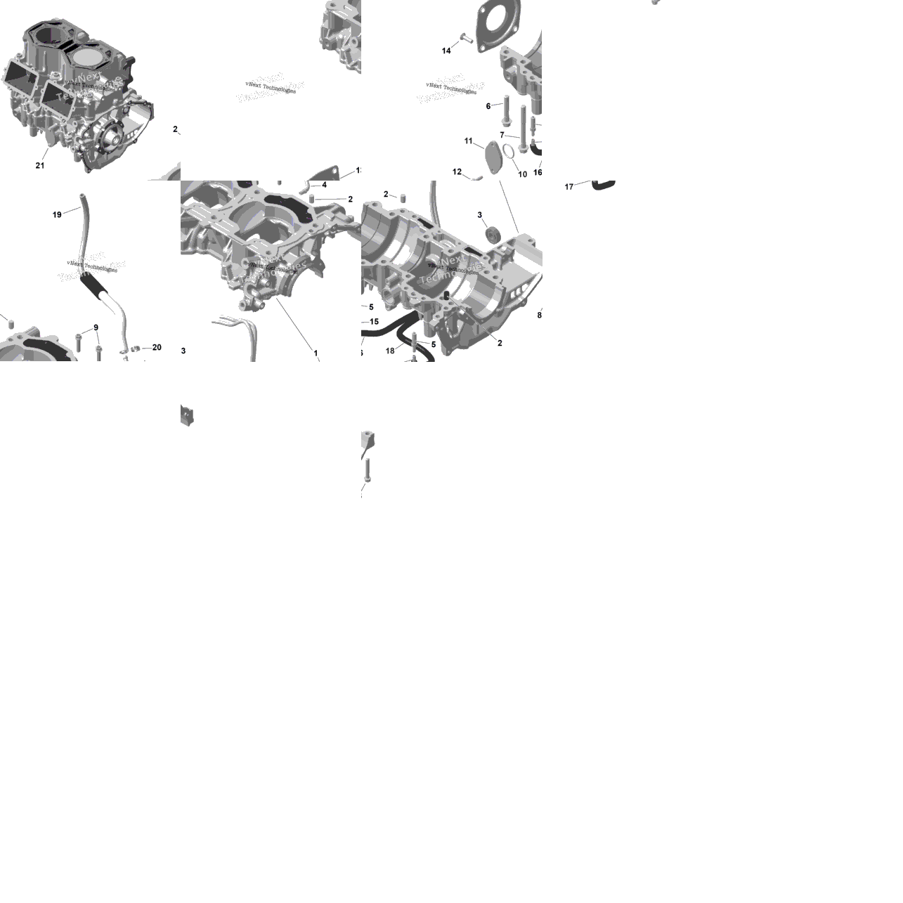 Rotax - Crankcase