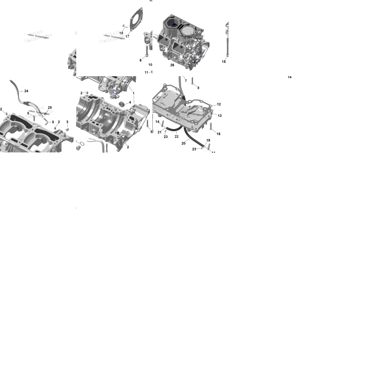Rotax - Crankcase