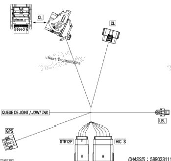 Electric - Hood Wiring Harness - 515179763