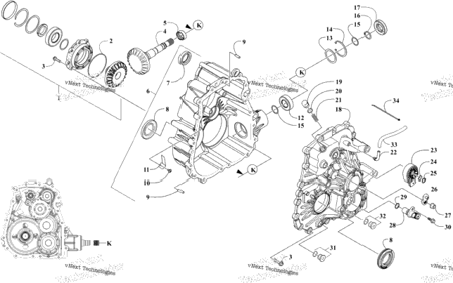 Transaxle Case/Cover