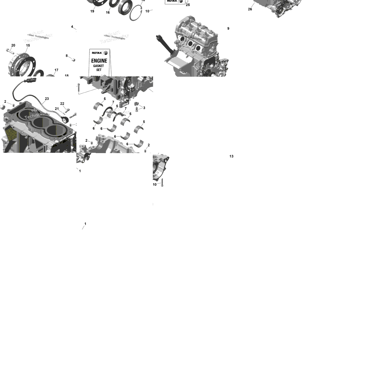 Rotax - Crankcase