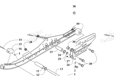 Slide Rail And Track Assembly