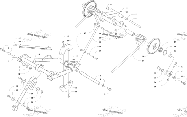 Rear Suspension Arm Assemblies