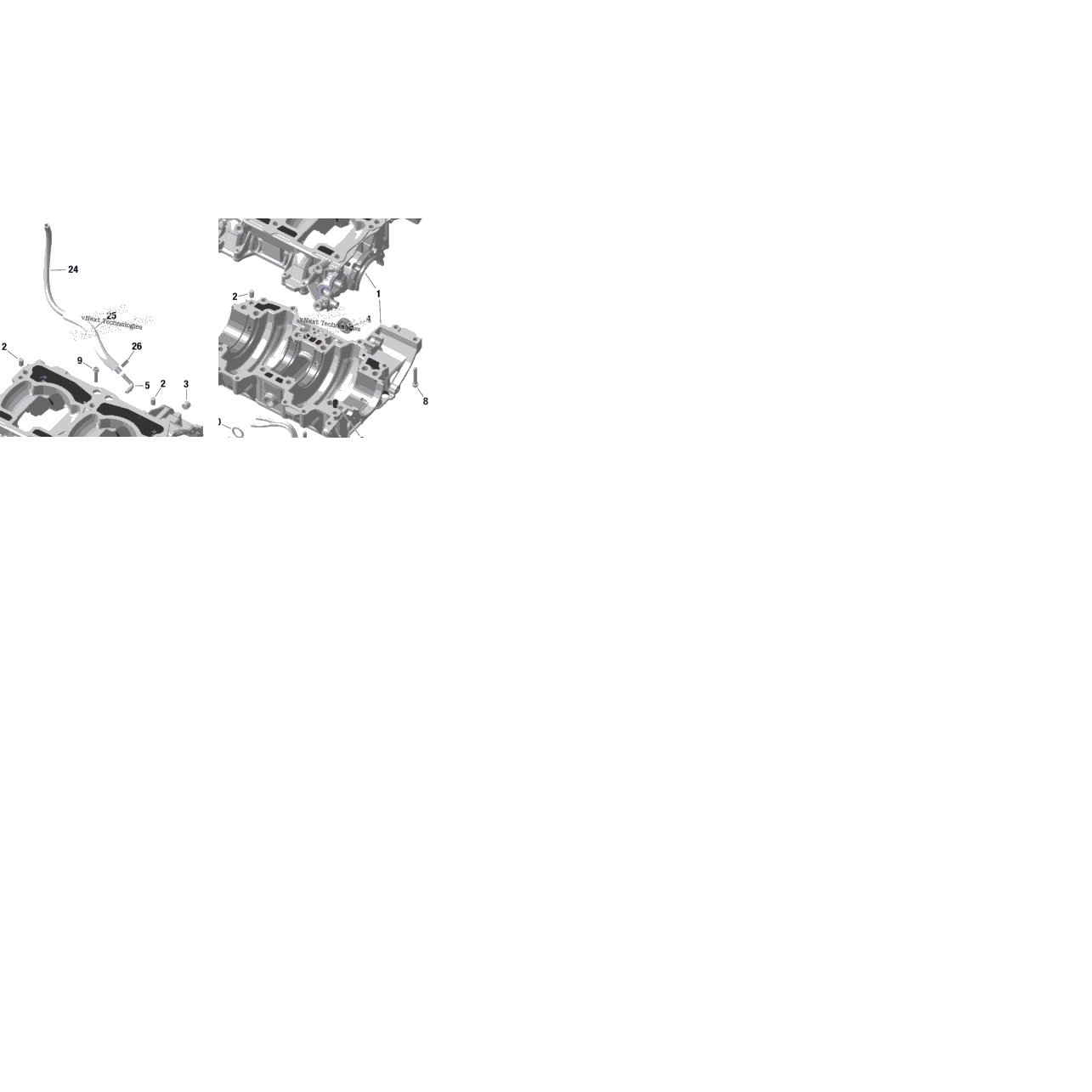 Rotax - Crankcase