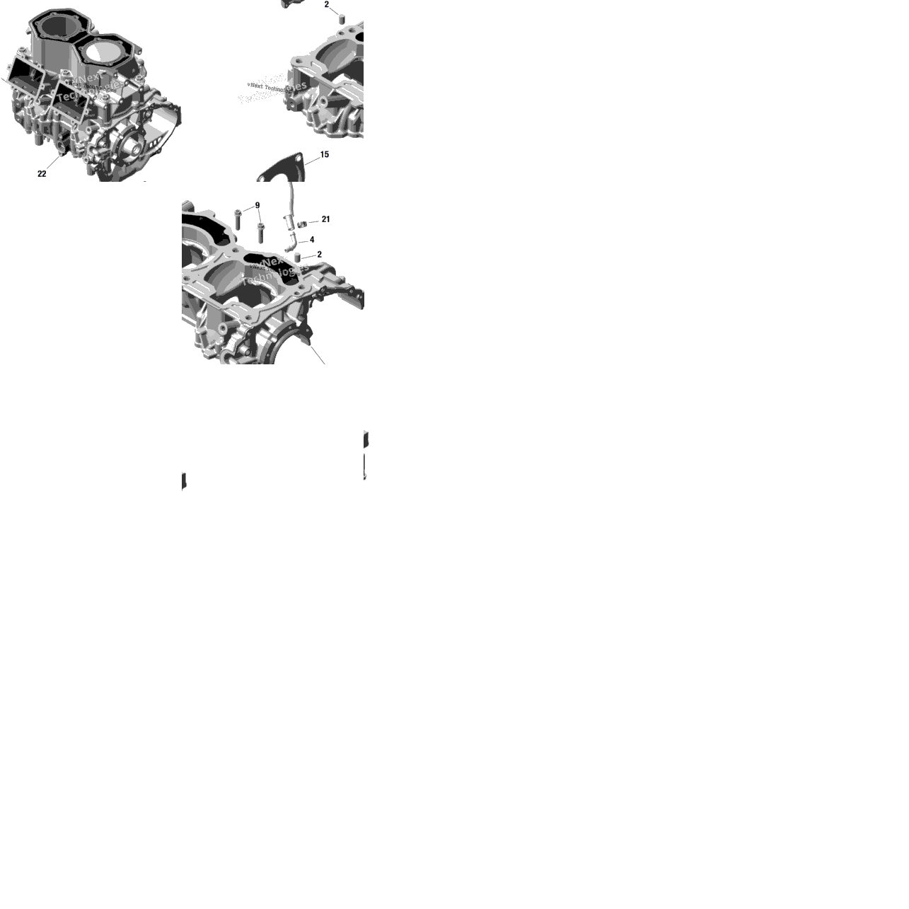 Rotax - Crankcase
