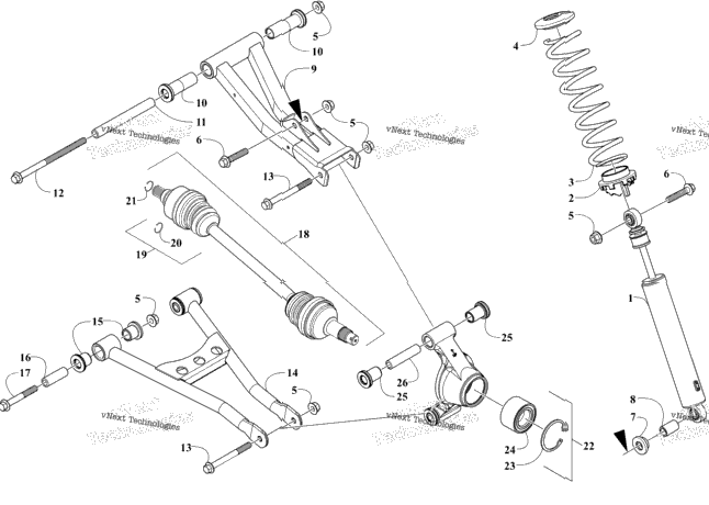 Rear Suspension Assembly