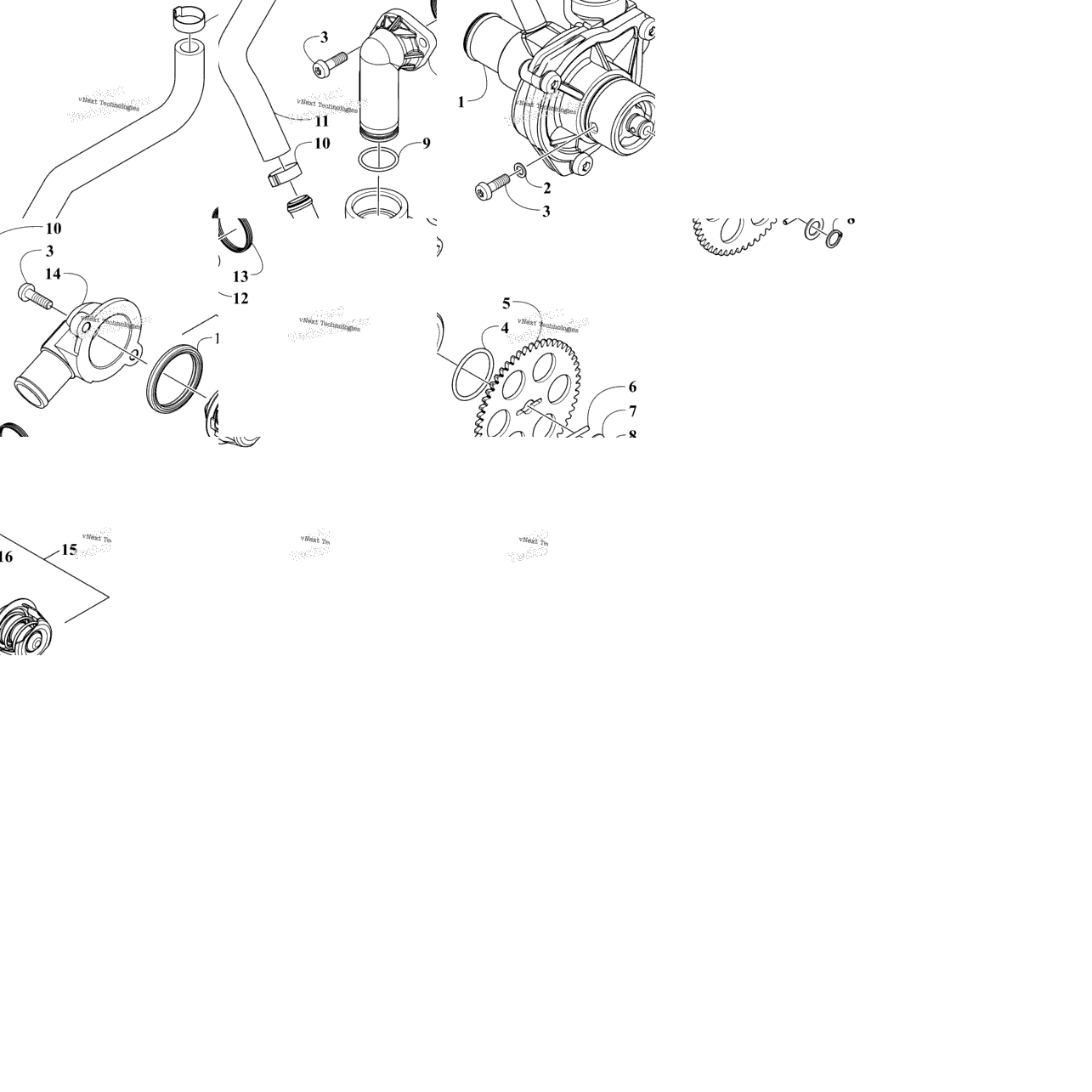 Water Pump Assembly