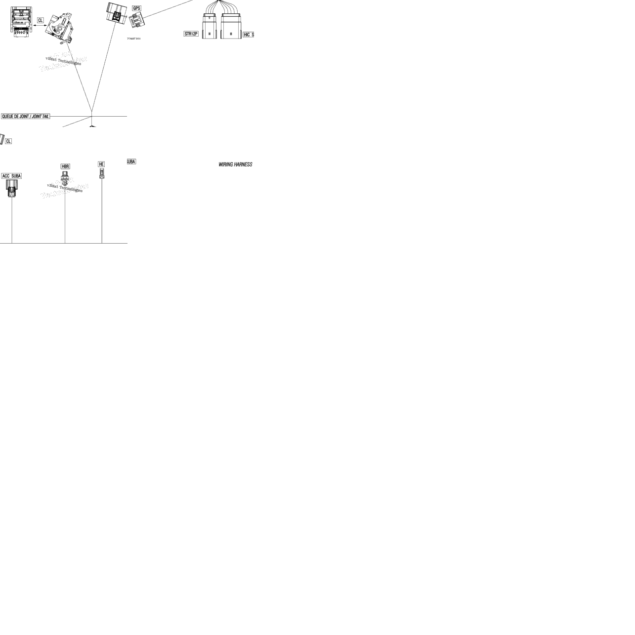 Electric - Hood Wiring Harness - 515179762