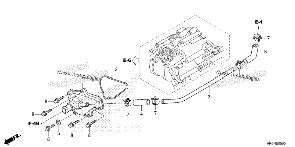Water Pump Cover