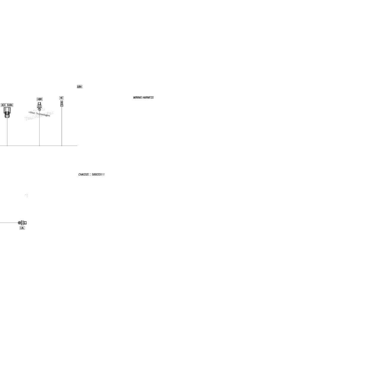 Electric - Hood Wiring Harness - 515179763