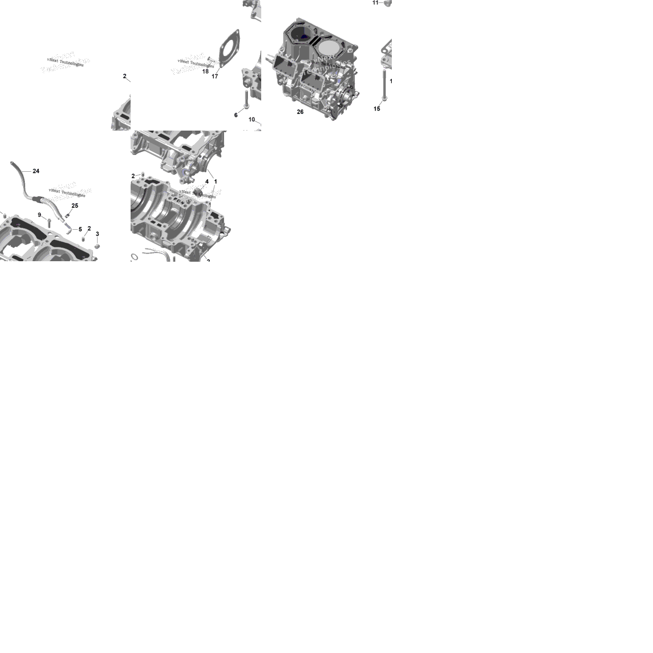 Rotax - Crankcase