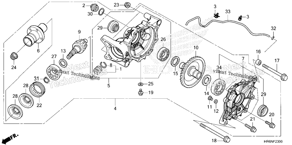 Rear Final Gear