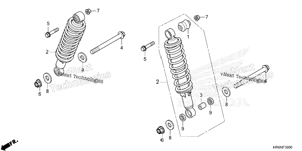 Rear Shock Absorber