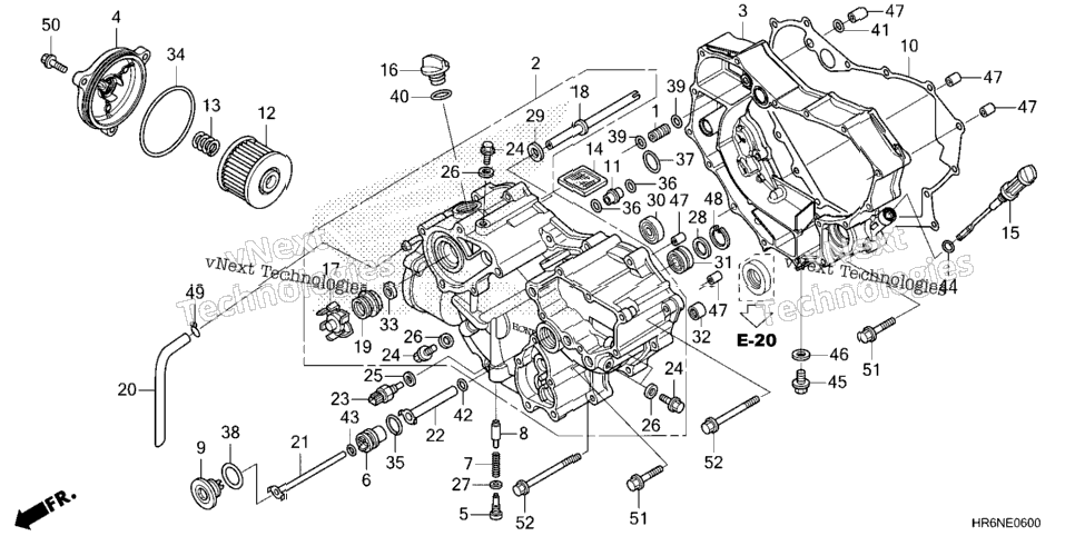 Front Crankcase Cover