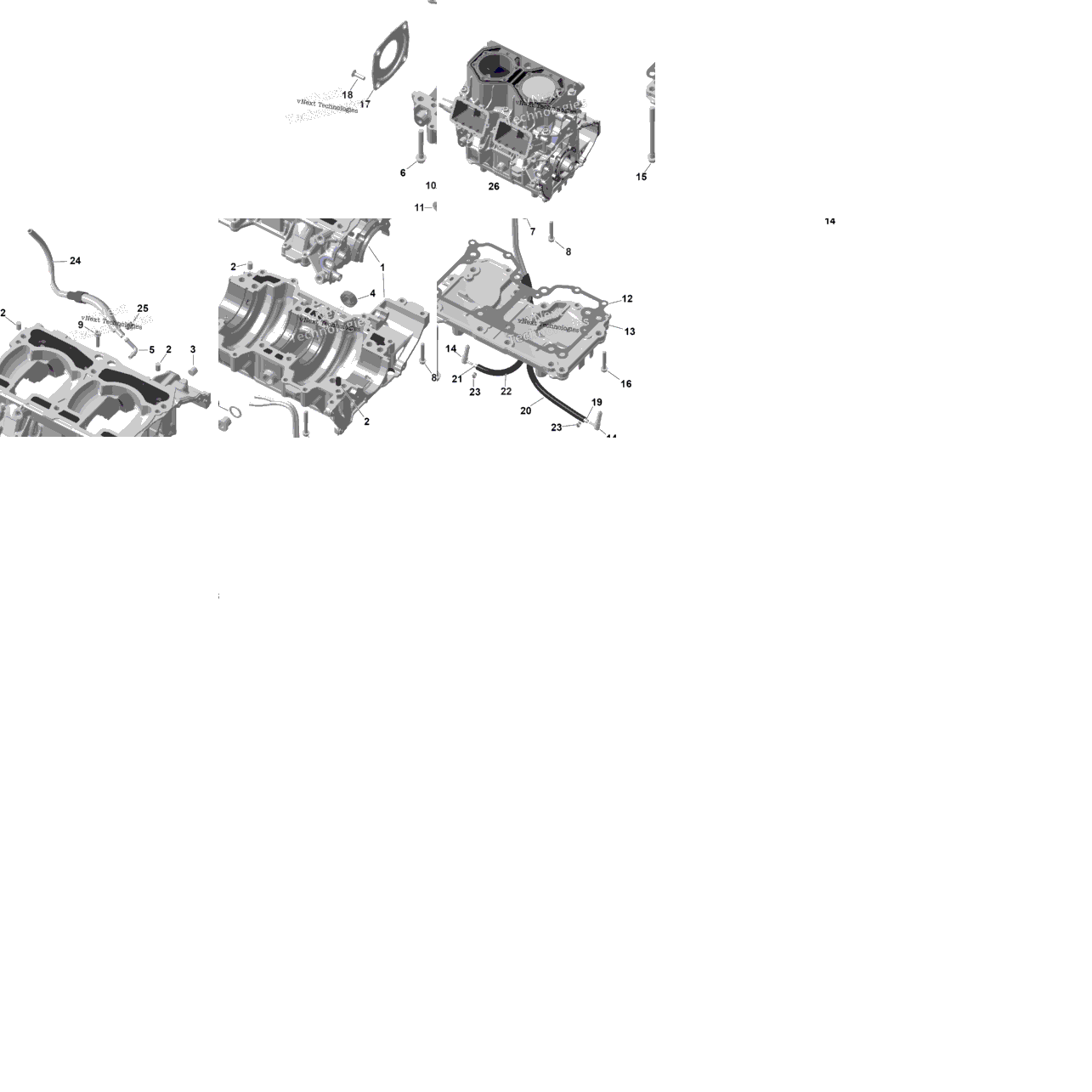 Rotax - Crankcase